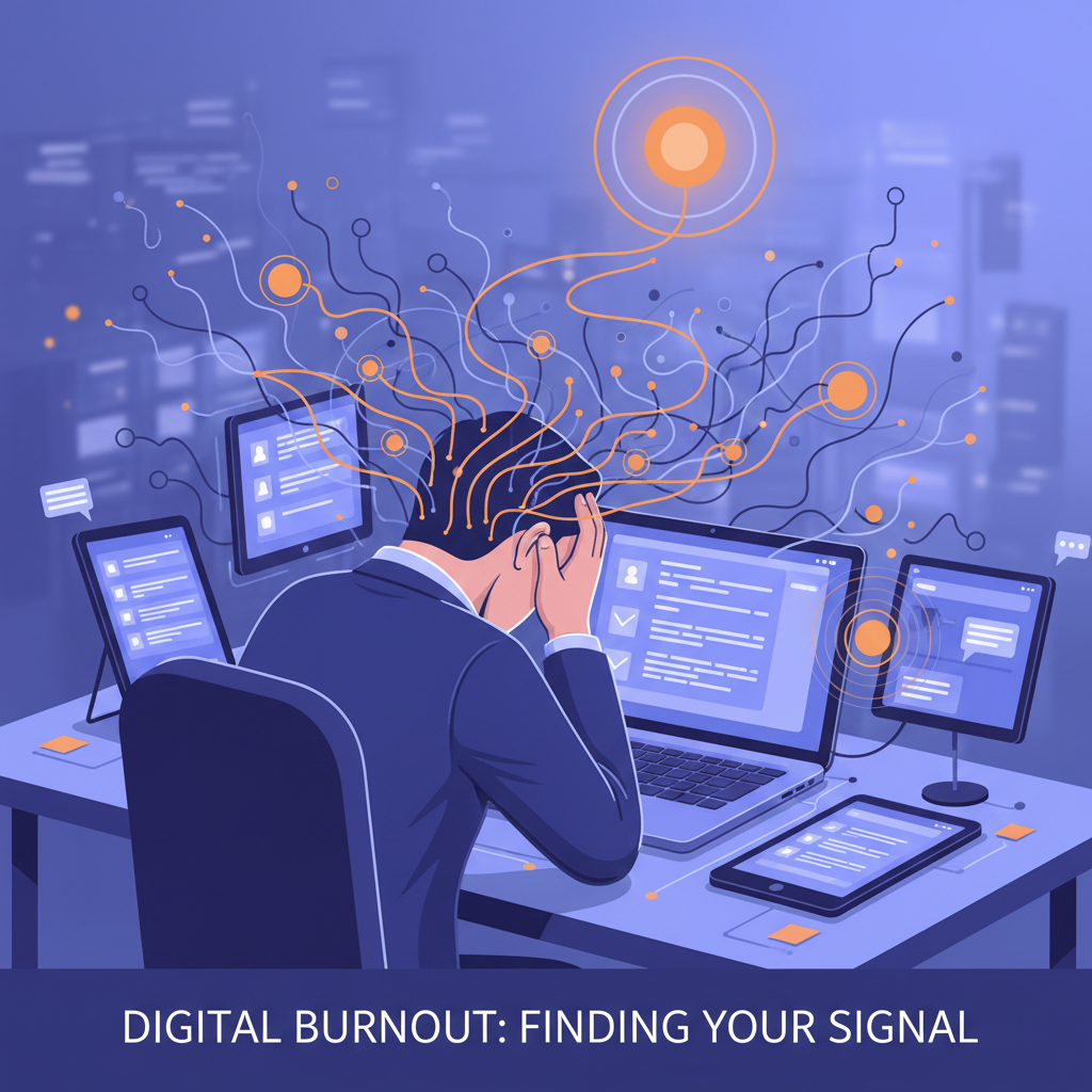 Технологичен бърнаут: Какво правят погрешно 82% от служителите и как мозъкът ви може да помогне